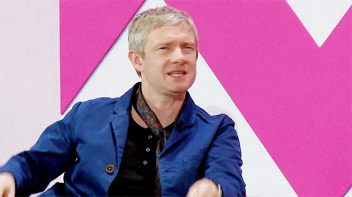 rominatrix: Martin Freeman in conversation with Mike Lawson - the ones that didn’t make the original