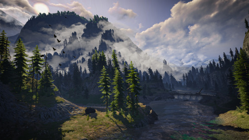 witcheringways:The scenic beauty surrounding Kaer Morhen always stops me in my tracks. I would gladl