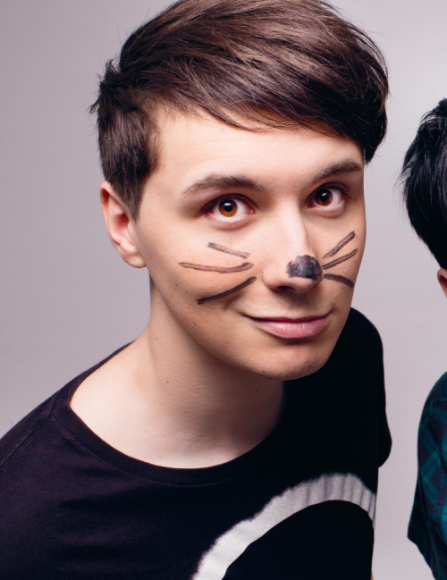 stressedhowell:  dan and phil - the double pages 