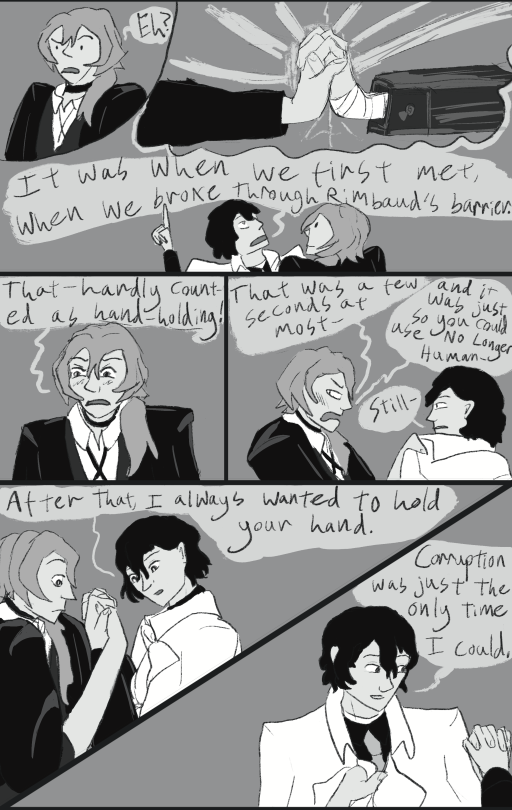 ...So I Made A Comic Based On The End Of This Fic I Wrote, But All You Really Need To Know Is That Dazai's