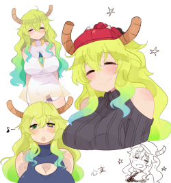 hanekaramel: art reupload #8: lucoa