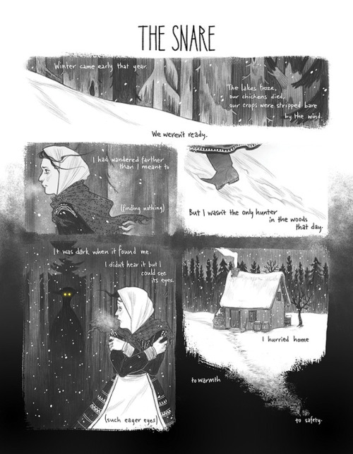 The SnareMy entry for The Observer Graphic Short Story Prize. This story has been in my head for a m
