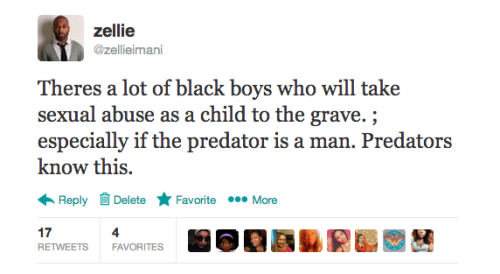 black-culture:We must protect and save our children(@zellieimani)TW for sexual abuse, rape, CSA