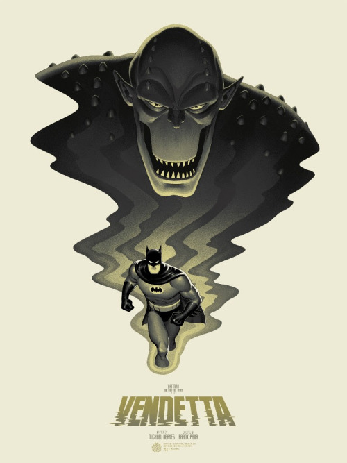 league-of-extraordinarycomics:Batman The Animated Series posters Created by Phantom City Creative