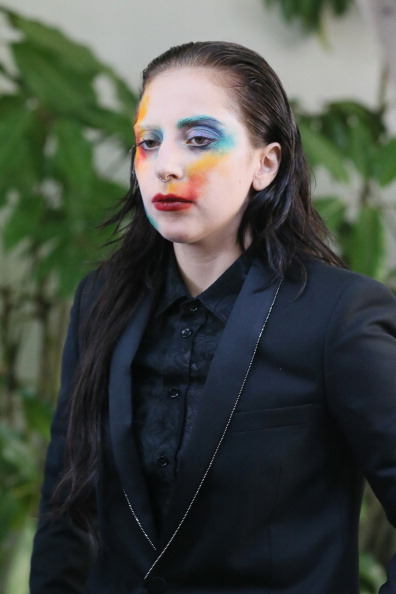ladyxgaga:  Better photos of Gaga in Los Angeles today. 