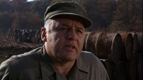 The Sergeant (1968) - Rod Steiger as MSgt. Albert CallanI watched this for the first time and a few