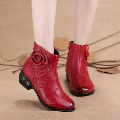 reblogblog03:  SOCOFY Boots &amp; Flat Shoes！ Left      //      Right