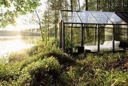 Shipwreckedinsc:  Sleeping Cabin On A Lake In Finland