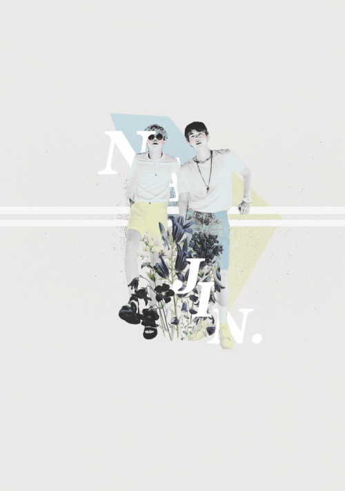 namjin edit w/ colorscheme #3 for taehjincredit: x