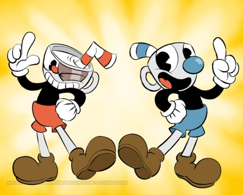 atomi-cat: I just really wanted to doodle Cuphead more. XD;