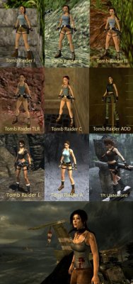 dorkly:  The Evolution of Lara Croft From