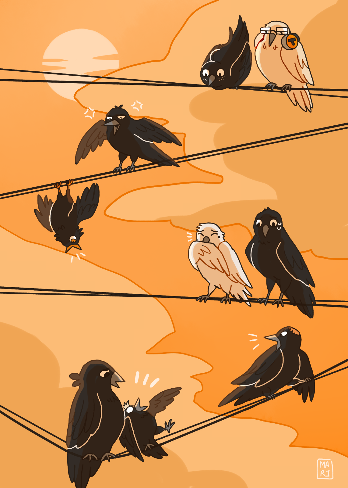 marianascosta:  here a crow, there a crow, everywhere a crow crow 