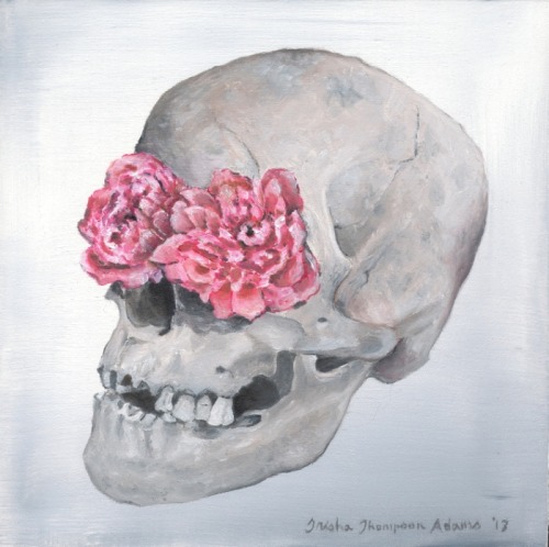 wordsnquotes: culturenlifestyle:  Beautiful Nature & Anatomy Inspired Surreal Paintings by Trisha Thompson Adams  Artist Trisha Thompson Adams produces macabre and mystical art prints that depict nature and the human anatomy. Inspired by old folklore,