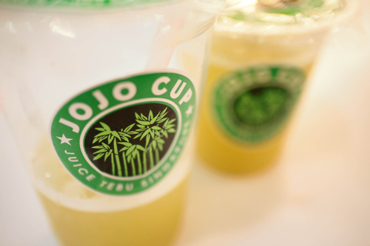 Jojo Cup. Cane sugar Drink .