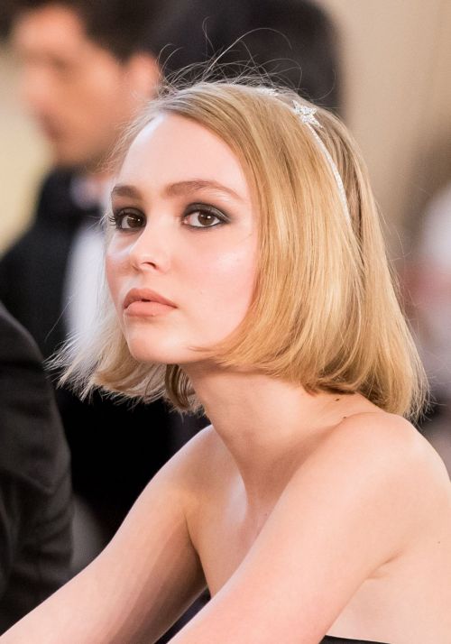 lilydeppsource:  Lily at Chanel show in Paris. porn pictures