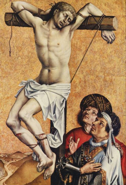 The Crucified Thief, Robert Campin (Master of Flémalle), ca. 1420-1440