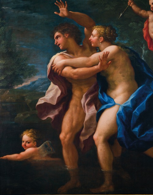 hildegardavon:Paolo de’ Matteis, 1662-1728The Nymph Salmacis and Hermaphrodite, n/d, oil on canvas, 