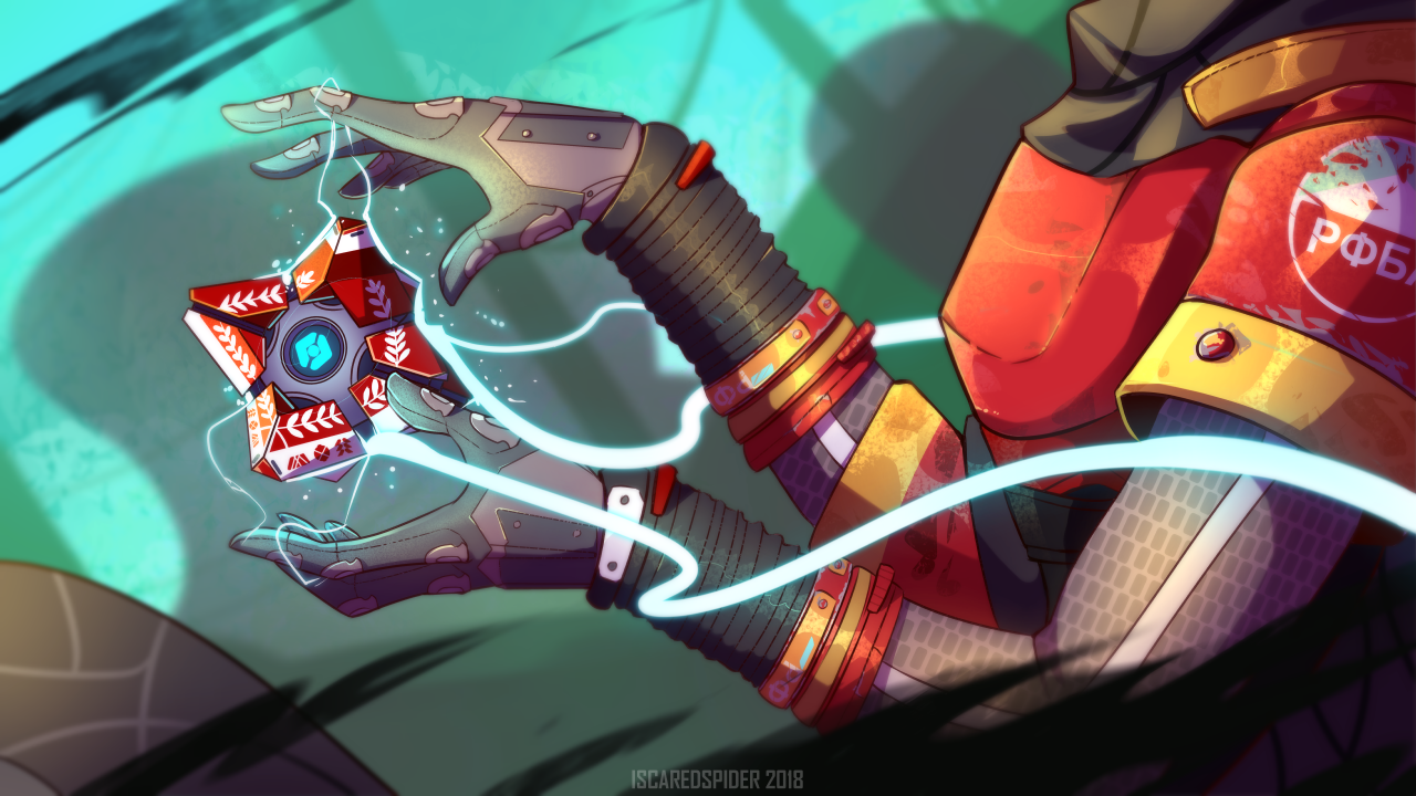 iscaredspider:  The Ghost.  He’s my favorite character in Destiny and could not