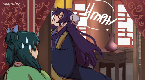 Jealous Jinshi Letting Maomao Know He's Jealous In His Own Jinshi Way