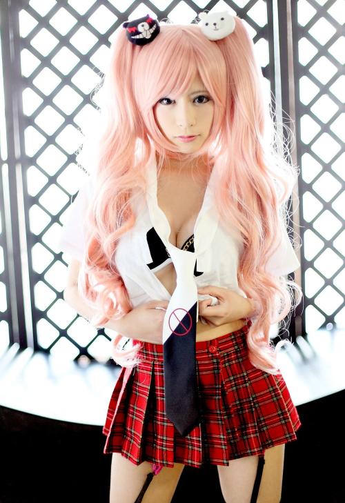 Porn photo Danganronpa - Junko Enoshima (Angel Pearcherry)