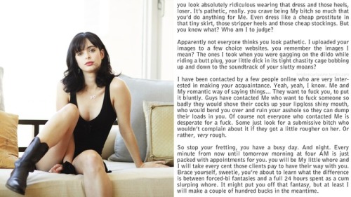 femdomcuriousme:(Krysten Ritter)Request: “Do you think you could do a Kristen Ritter forced bu and permanent chastity?”  