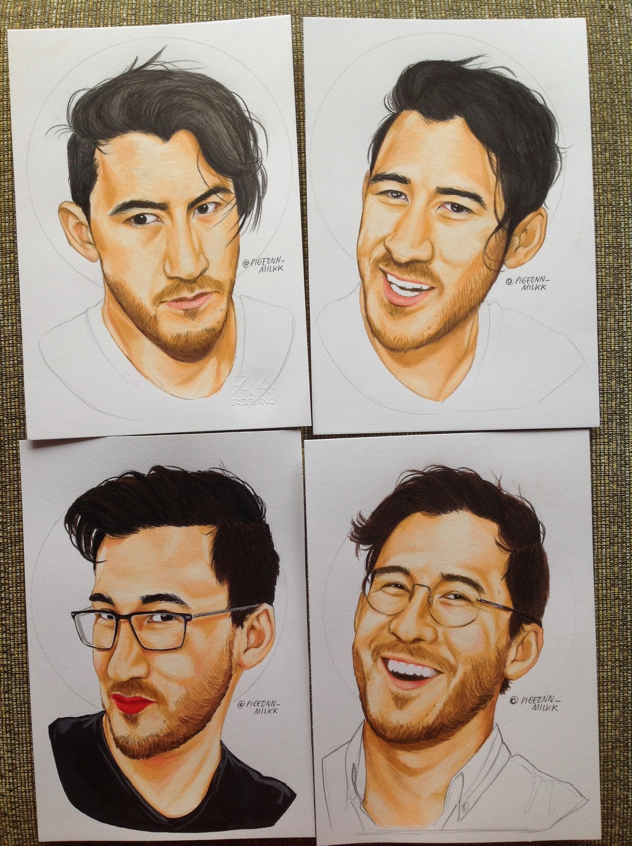 flamingodrawings:  Ayyy my latest fanarts of @markiplier. I love him so much❤️ [i’m