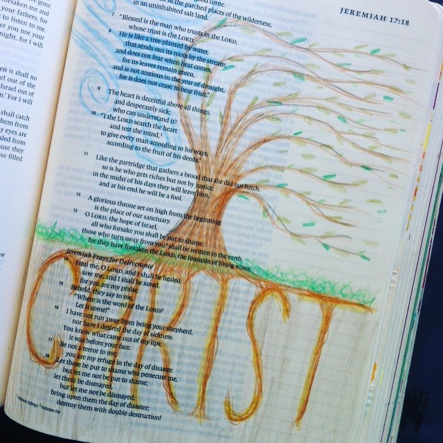 Jeremiah 17:8 Love this verse #bibleart...