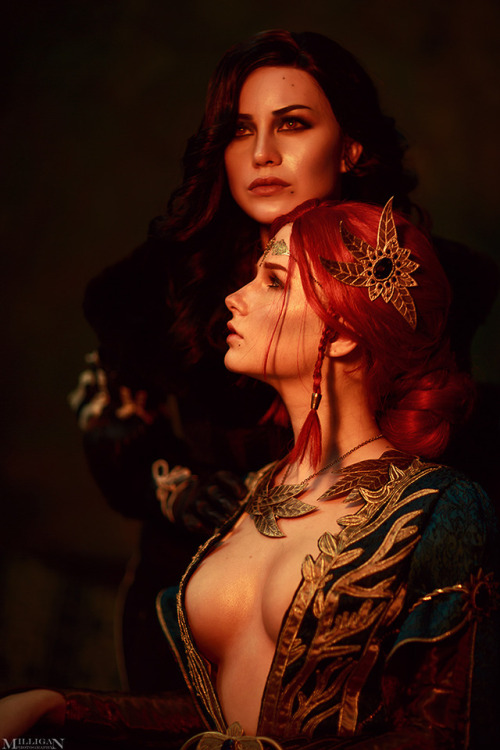 It takes three to tango Torie as Yenneferlikeassassin as TrissAndrey as Geralt photo, make-up by mehttps://www.instagram.com/milliganvick/