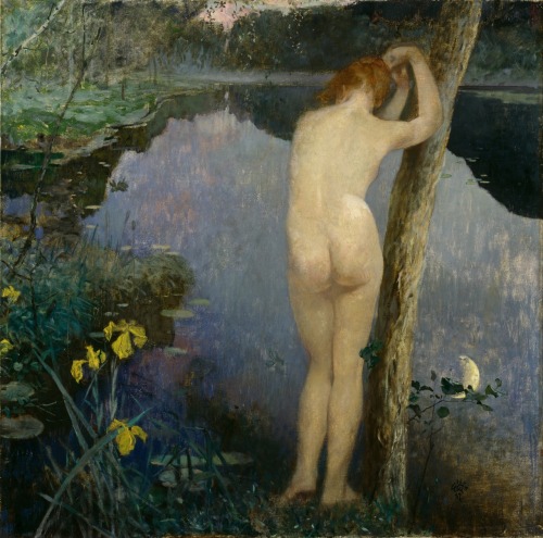 dipot:  Eilif Peterssen: Nocturne, 1887. 