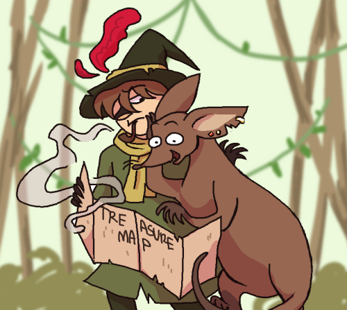 kaminyaridenki:moomin fanarts!!! snufkin and sniff get along just fine.