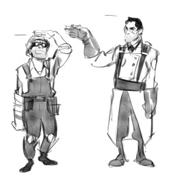 kimchiossan:  staticpolice answered: engi and medic? 
