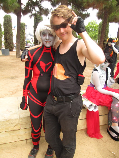 misc photos from sdcc friday meetup part one (click thru for captions) roxy AR dirk eridan