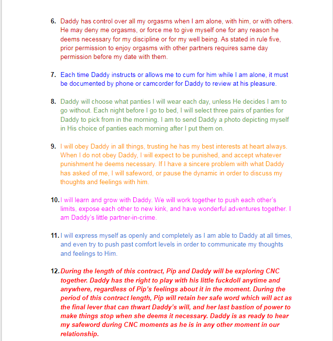 onelittlekingdom: May 18, 2018 Pip’s Rules Yesterday we signed our new contract,