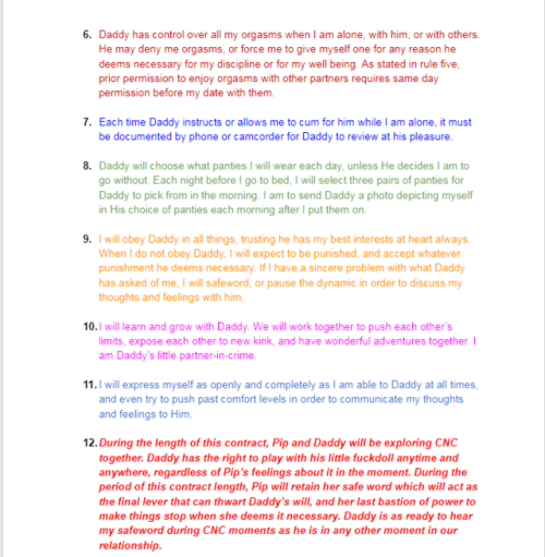 onelittlekingdom: May 18, 2018 Pip’s Rules Yesterday we signed our new contract, and these will be P