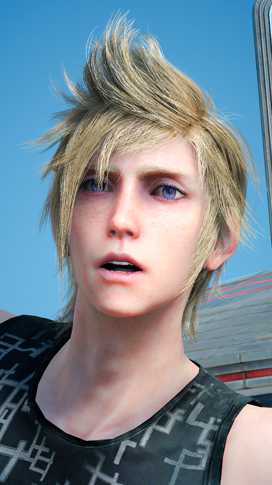 ipromptography: prompto seeing cindy for the first time