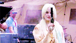 haleyscott:Behind the scenes of Suicide Squad. 
