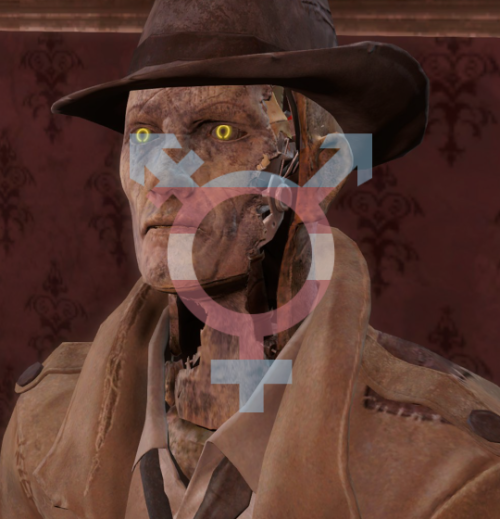 yourvgfaveislgbt: Nick Valentine (Fallout) is nonbinary 