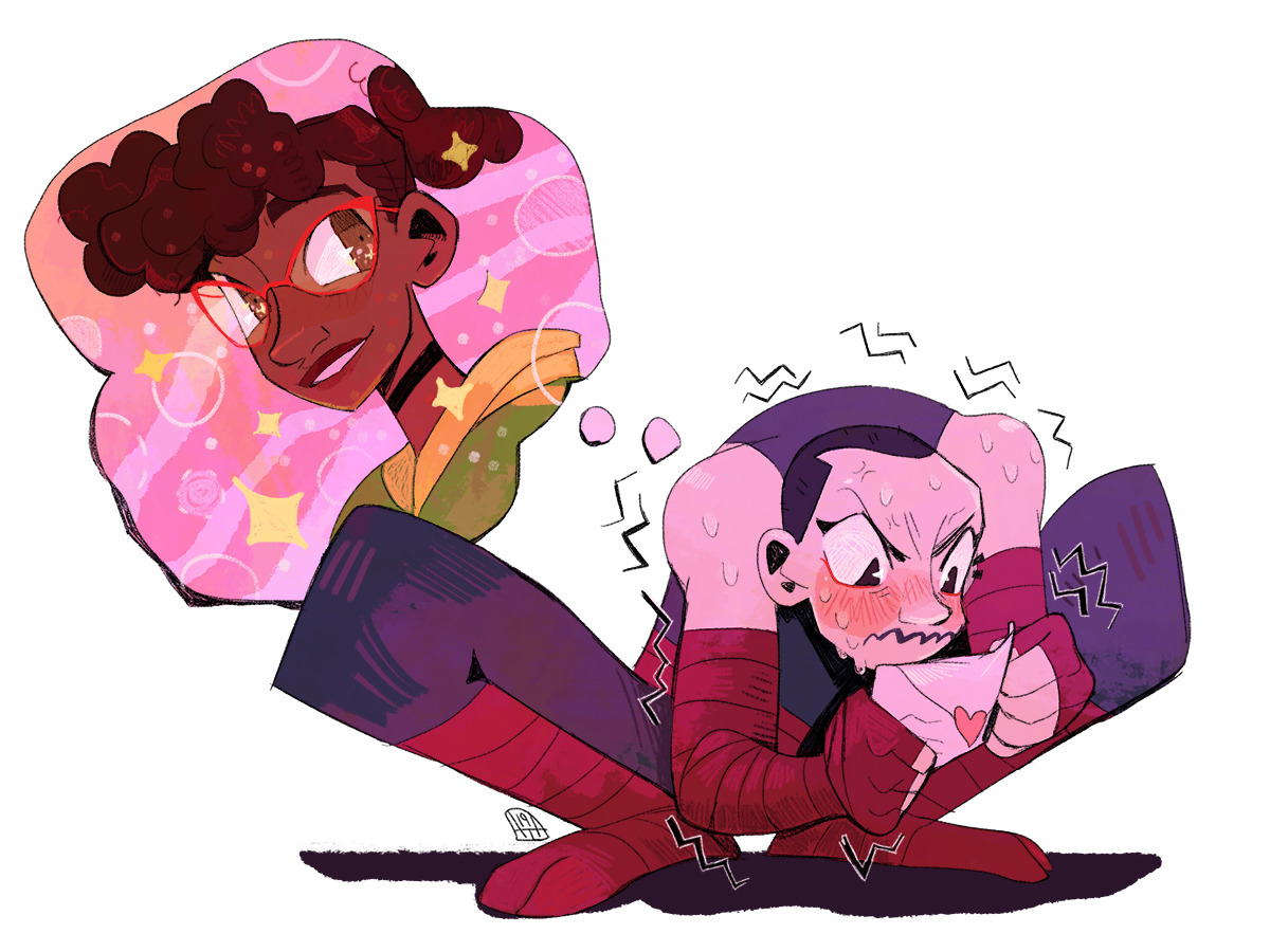 heytherechief:  I thought it would be cute if Foot Recruit had a HUGE INTENSE one-sided