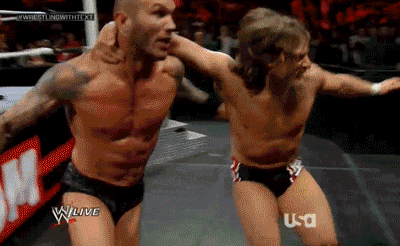 wrasslormonkey:  Two birds with one throw (by @WrasslorMonkey)