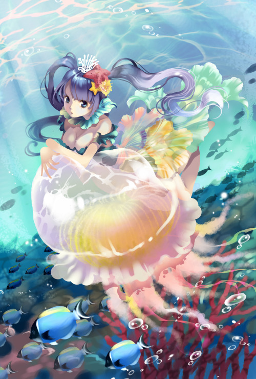  by fallen angel [danbooru.donmai.us] via Illustail