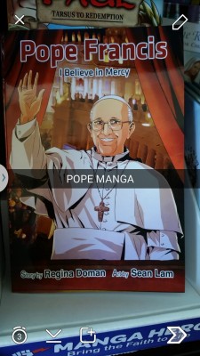 theninjaprincess: I went to the store today with my mom and found POPE MANGA 