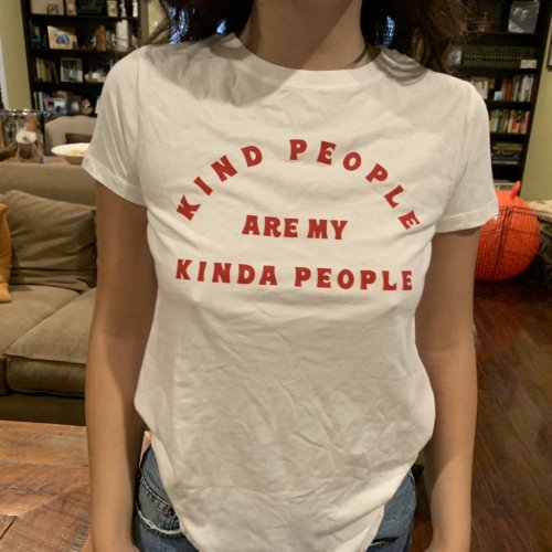 loevabl:“kind people are my kinda people” tee // from this store