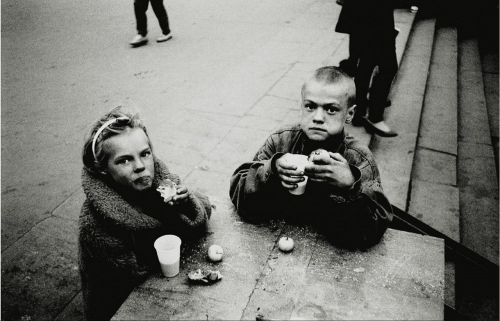 historicalevents:  Russia. Moscow. 1995. Homeless children via reddit