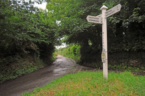 Millrow Cross, near Westleigh, North Devon
