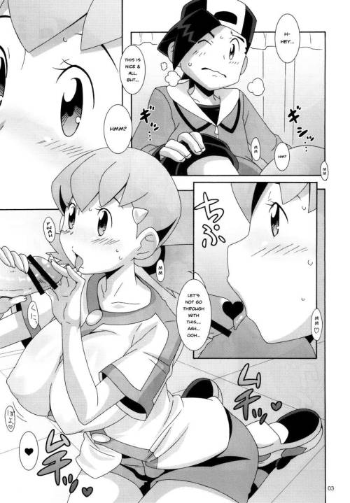 pokephiliaporn:  .:Part ½:. Moomoo Bokujou de Tsukamaete - Pokemon Porn Comic 