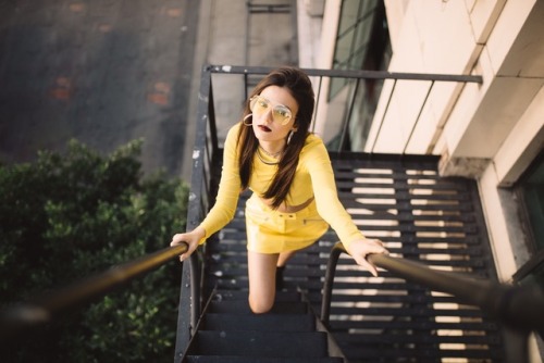 victoriajustice: They call me mellow yellow what do they call you? : @fouad Wearing @i.am.gia.thelab