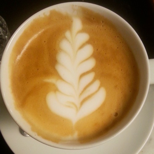 XXX Large skim latte. #latteart #barista #coffee photo