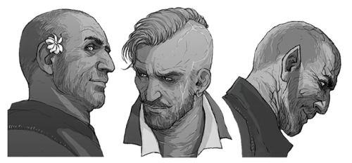 wehavekookies: Some characters from The Witcher game, and also… ekhm… Witcher Corvo from, You know, 