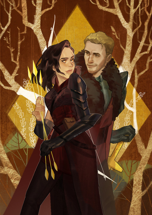 yukinnn: Dragon Age commissions for my friend @jeanlrr . I  had so much fun doing these pieces and n