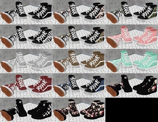 sims 3 vans shoes